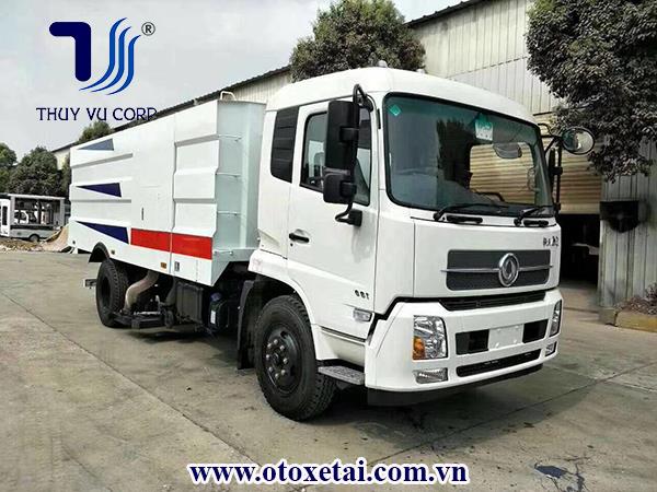 Xe Quét Hút Bụi Đường Dongfeng 9 Khối